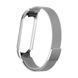 Ремінець Xiaomi Mi Band 3/4 Milanese Loop magnet silver 05173 фото 2