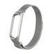 Ремінець Xiaomi Mi Band 3/4 Milanese Loop magnet silver 05173 фото 1