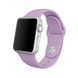 Ремінець Apple watch 38/40/41/SE silicone light purple 28600 фото 2