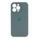 Silicone case Full camera iPhone 13 Pro Max pine green 35146 фото