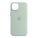 Silicone case iPhone 14 Pro with MagSafe succulent 42081 фото 1