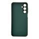 Silicone cover Full Samsung A16/A165F 2024 dark green 38381 фото 2