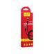 USB Cable Hoco Type-C X26 3A 1m black-red 20477 фото 2