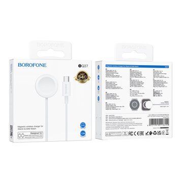 Cable Borofone BQ37 USB-C Apple Watch white 40891 фото