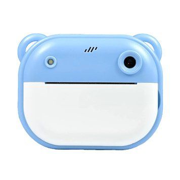 Дитячий фотоапарат Teddy + з функцією друку blue 39302 фото