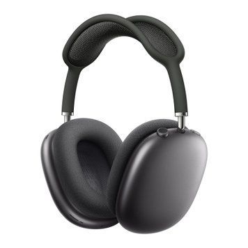 Навушники Big Bluetooth Apple AirPods Max з логотипом (магнітні амброшури) black 36707 фото