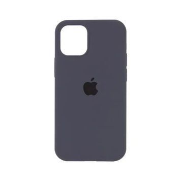 Silicone case Full iPhone 13 dark grey 42937 фото