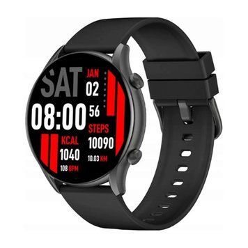 Смарт-годинник Xiaomi Kieslect Smart Calling Watch Black Global 18297 фото