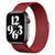 Ремінець Apple watch 42/44/45mm Milanese Loop red 25512 фото