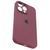 Silicone case Full camera iPhone 14 Plus rose red 30450 фото