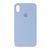 Silicone case iPhone Xs Max lilac cream 19303 фото