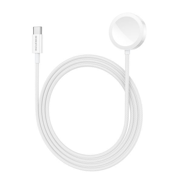 Cable Borofone BQ37 USB-C Apple Watch white 40891 фото