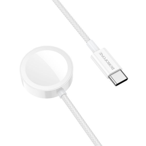 Cable Borofone BQ37 USB-C Apple Watch white 40891 фото
