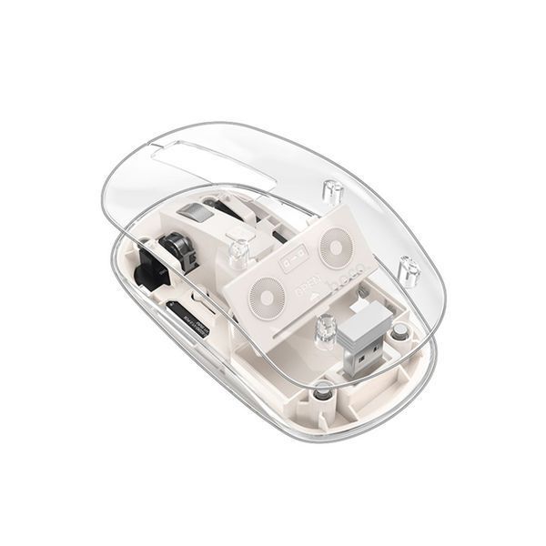 Мишка Bluetooth Hoco GM29 white 19209 фото