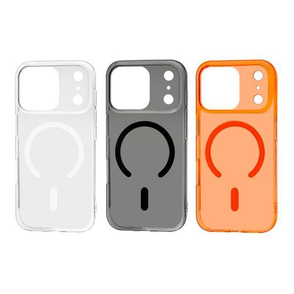 Накладка iPhone 17 Pro Fibra Clear Case Full Camera with MagSafe clear 47218 фото