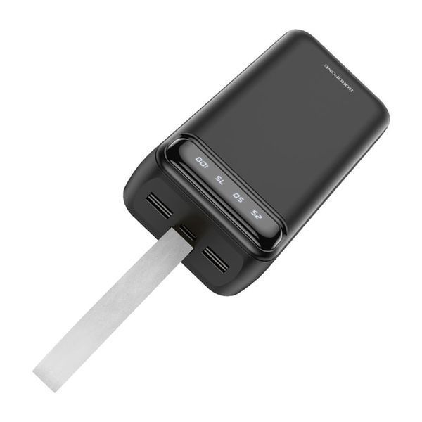 Power bank 30000 mAh Borofone BJ14B LED Lamp Display black 36264 фото