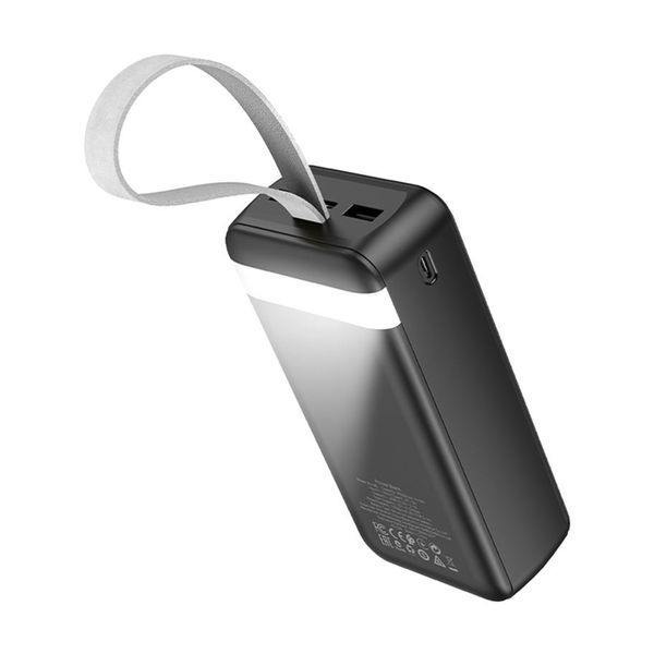 Power bank 30000 mAh Borofone BJ14B LED Lamp Display black 36264 фото