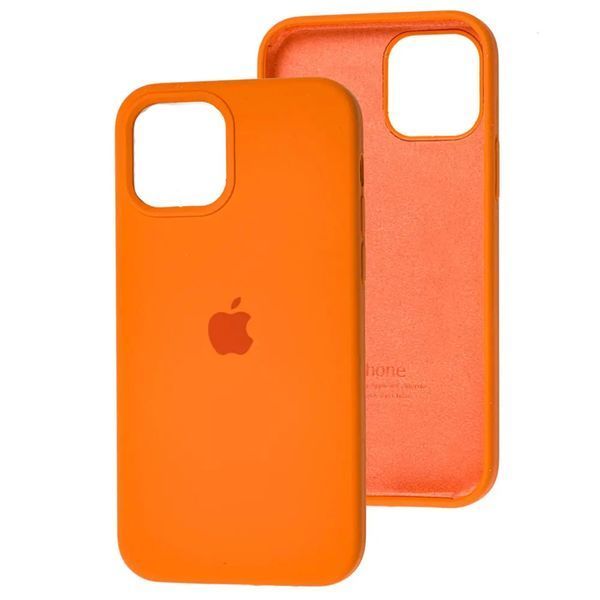 Silicone case Full iPhone X/XS orange 23930 фото