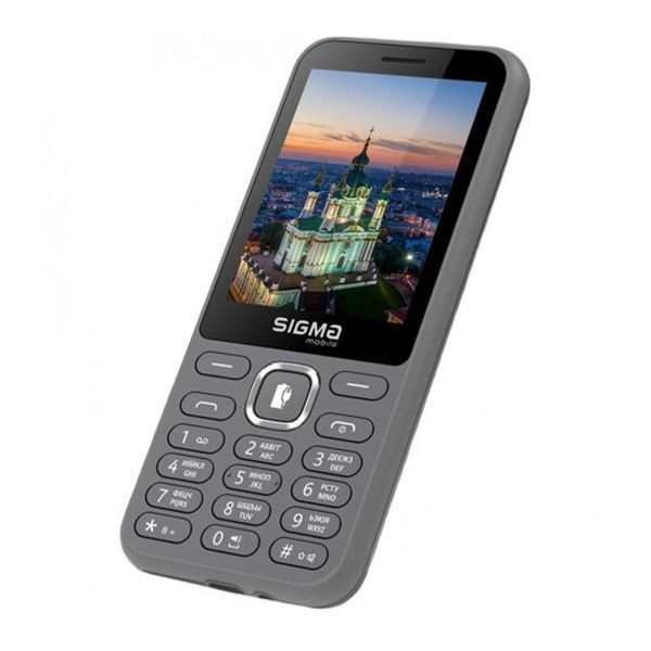 Телефон Sigma X-style 31 Power TYPE-C Gray UA 04220 фото