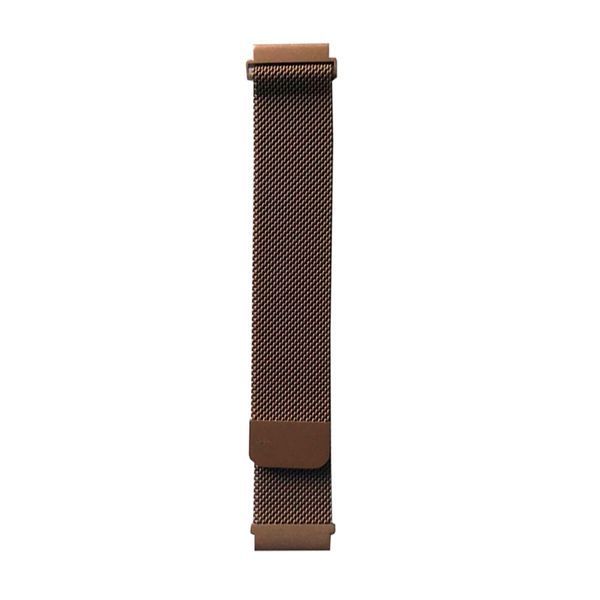 Універсальний ремінець 22mm Milanese Loop bronze 46578 фото