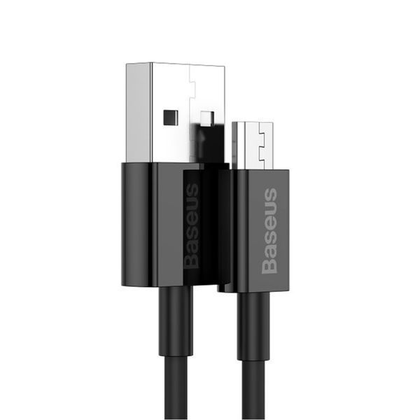 USB Cable Baseus Superior Series Fast Charging Micro USB 2A (2m) black 42837 фото