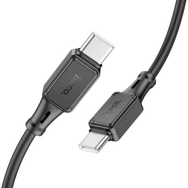 Cable Hoco Type-C to Type-C X101 PD 60W 1m black 45681 фото