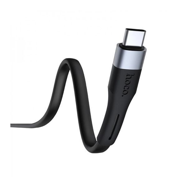 USB Cable Hoco Type-C X34 3A 1m black 22789 фото