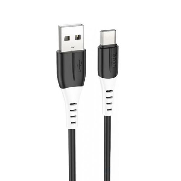 USB Cable Hoco Type-C X82 3A 1m black 34039 фото