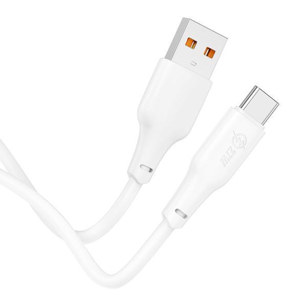 USB Cable Hoco Type-C X93 27W 3А 1m white 43768 фото