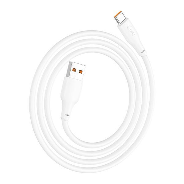 USB Cable Hoco Type-C X93 27W 3А 1m white 43768 фото
