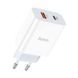 МЗП Hoco C97A 20W/3A (1USB/1USB-C) white 29578 фото 3