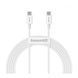 Cable Baseus Superior Series Fast Charging Type-C to Type-C PD 100W (2m) white 19188 фото 1