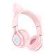 Навушники Big Bluetooth Hoco W39 Cat pink 30797 фото 2