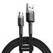 USB Cable Baseus Cafule Micro USB Cable 2.0A (3m) gray/black 05280 фото 2