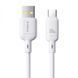 USB Cable Baseus Silky Series Fast Charging Type-C 100W (2m) white 45567 фото 2