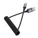 USB Cable Hoco Lightning X121 1.5m black 44460 фото 3