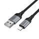 USB Cable Hoco Lightning X121 1.5m black 44460 фото 5