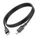 Cable Hoco Type-C to Type-C X101 PD 60W 1m black 45681 фото 2