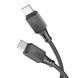 Cable Hoco Type-C to Type-C X101 PD 60W 1m black 45681 фото 4
