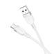 USB Cable Hoco Type-C X109 3A 1m white 38623 фото 3