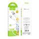 USB Cable Hoco Type-C X109 3A 1m white 38623 фото 1