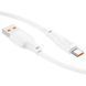 USB Cable Hoco Type-C X93 27W 3А 1m white 43768 фото 4