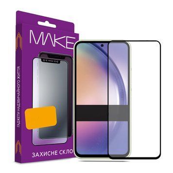 Скло 3D MakeFuture Xiaomi Redmi A3 чорне 34756 фото