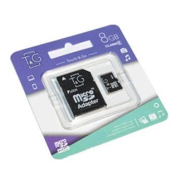 MicroSD 8GB T&G Class 4 09882 фото