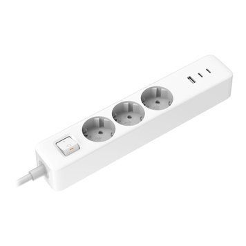 Мережевий фільтр Xiaomi Power Strip 20W 1USB + 2 Ttpe-c(BHR07UKEU )білий UA 43075 фото