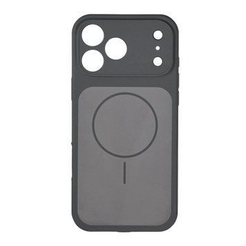 Silicone case iPhone 16 with MagSafe Vision grey 48925 фото