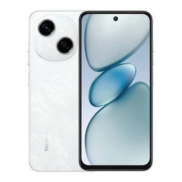 Смартфон Tecno Spark Go 1 (KL4) 4/64 Glittery White UA 37911 фото