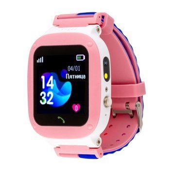 Дитячий годинник AmiGo GO 004 Splashproof Camera Pink UA 27822 фото