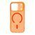 Накладка iPhone 17 Pro Fibra Clear Case Full Camera with MagSafe orange 47217 фото