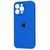 Silicone case Full camera iPhone 13 Pro Max capri blue 33718 фото